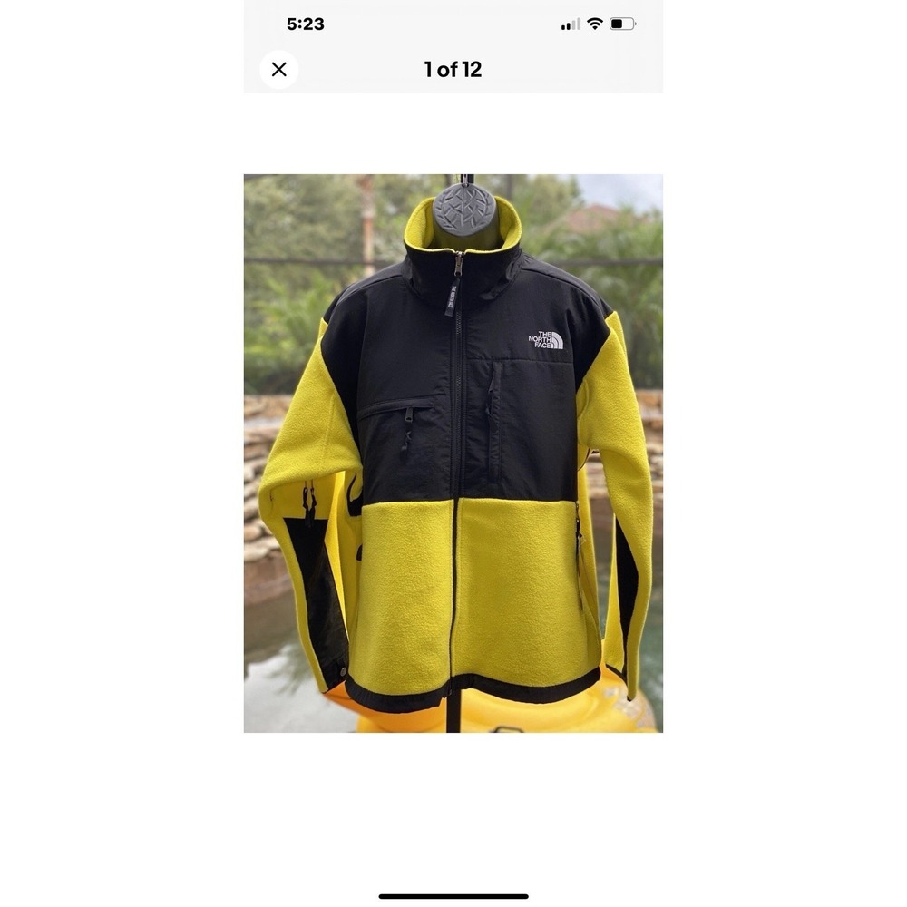 The North Face '95 Retro Denali Jacket XL Yellow Men's Overcoat New